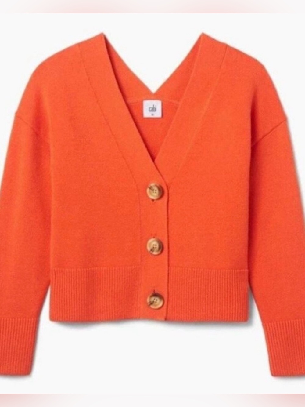 CAbi Citrus Cardigan. NWOT. Medium.